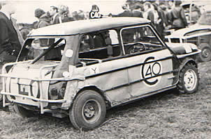 1971 - 1071cc Cooper S (Note the reinforcing bars)